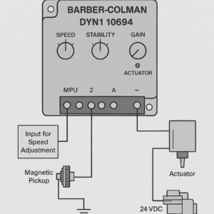 BARBER-COLMAN DYN1 10694 Speed Controller: Features, Functionality & Industrial Applications