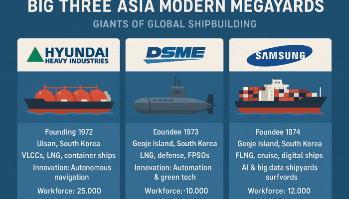 Big Three Asia Megayards