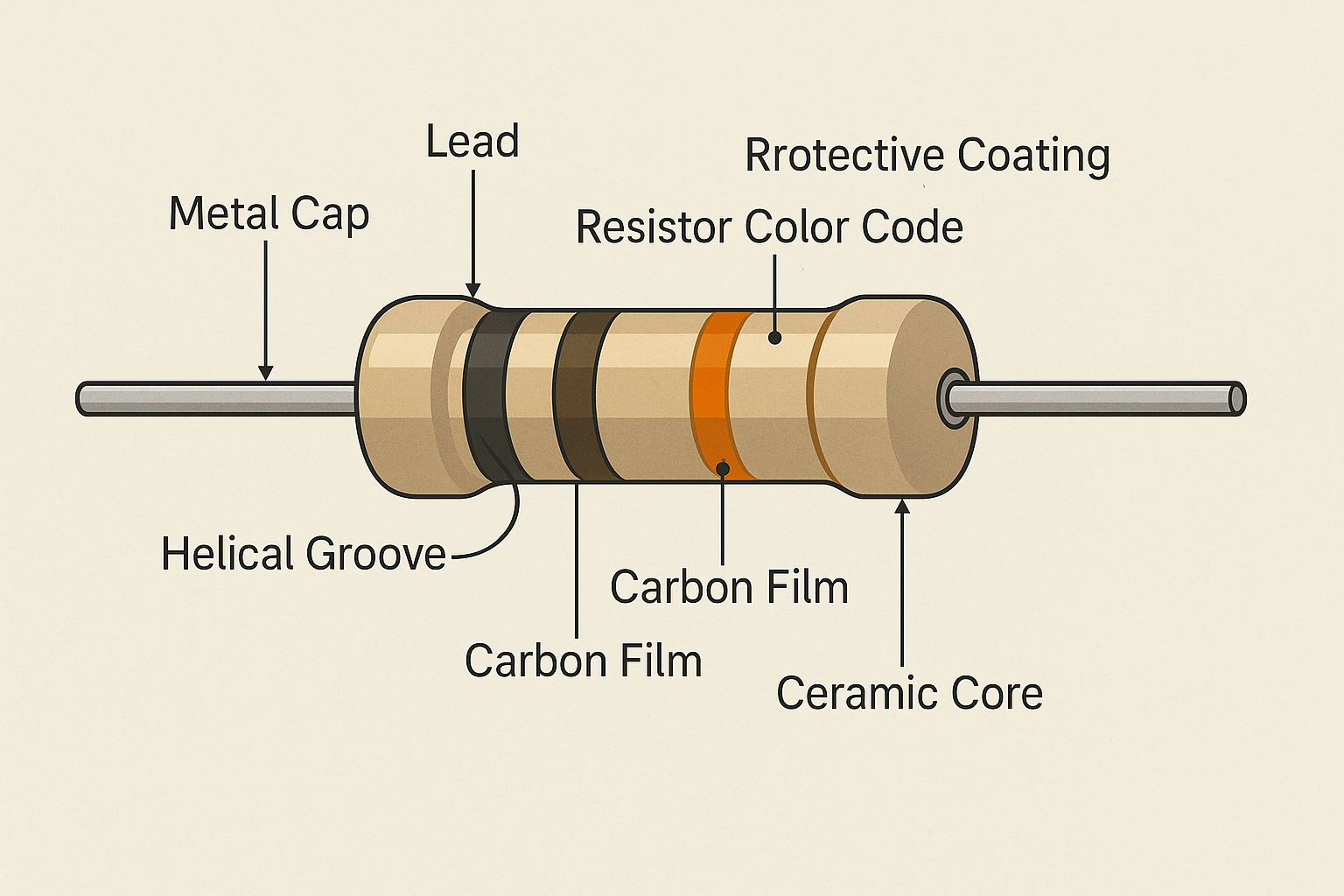 Carbon Film Resistors What, Work, Where They Are Used