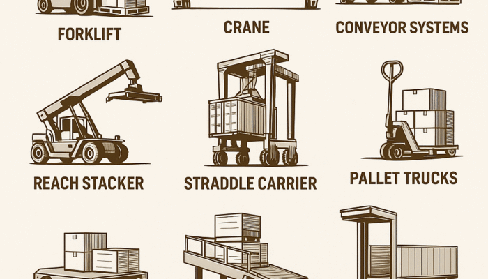 Cargo Handling Equipment: Types, Functions, and Importance in Modern Logistics