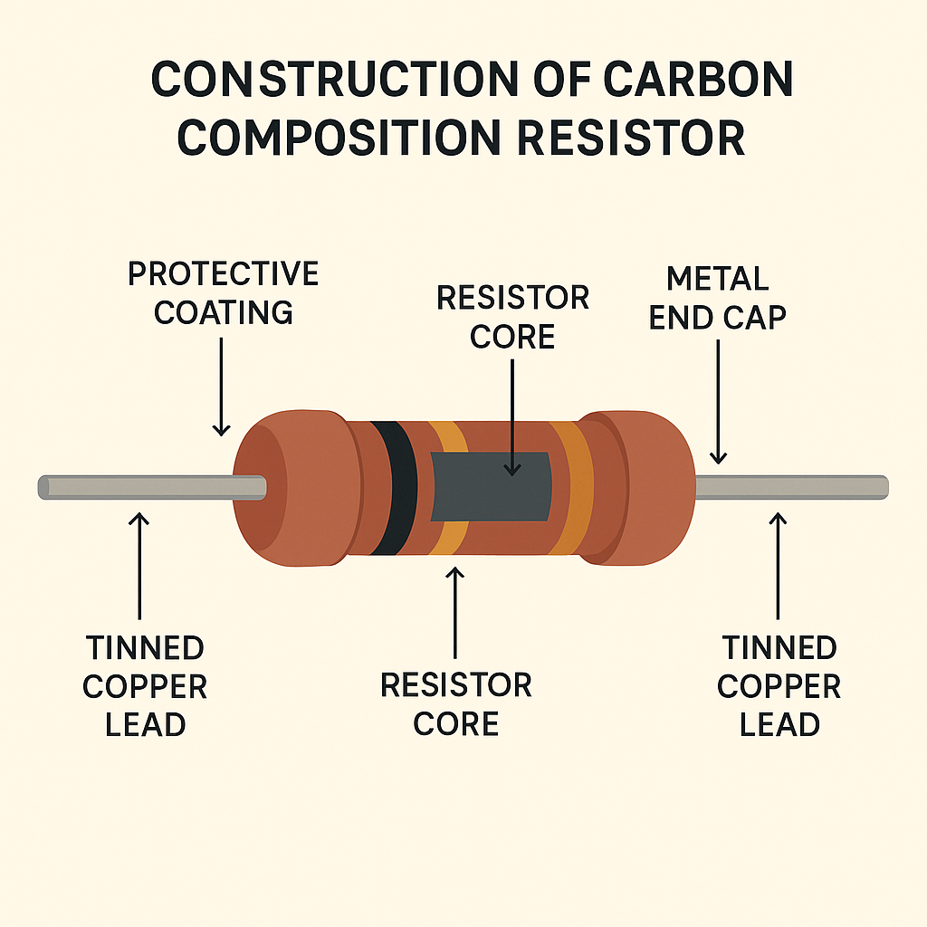 Understanding the Construction of Carbon Composition Resistors: Design, Materials, and Applications