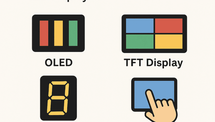 Display Components: Types, Functions, and Applications in Modern Electronics