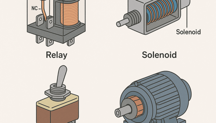 Electromechanical Components: Types, Functions, and Applications