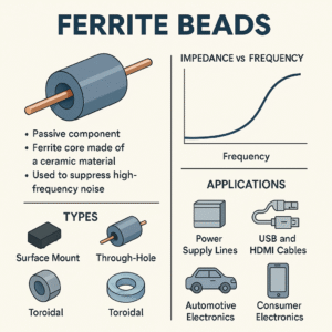 Ferrite Beads: Essential Noise Suppressors in Electronic Circuits