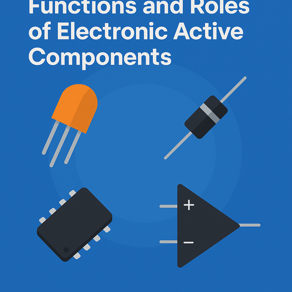 Functions and Roles of Electronic Active Components