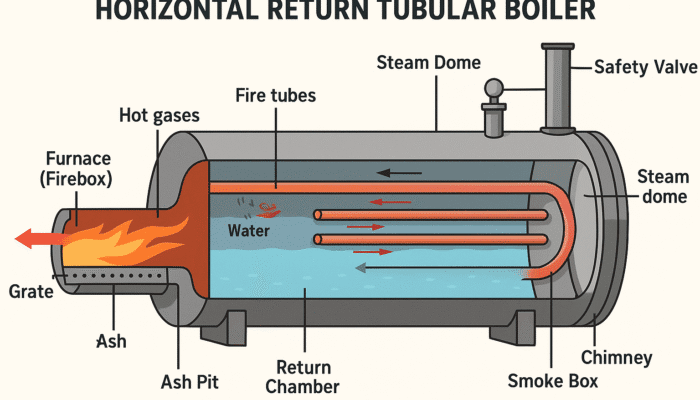 Horizontal Return Tubular Boiler: Design, Function, and Industrial Applications