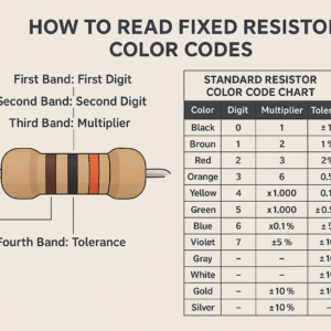 How to Read Fixed Resistor Color Codes: A Complete Beginner’s Guide