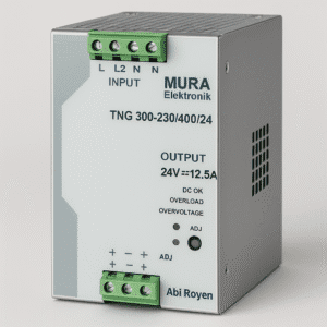 MURA Elektronik TNG 300-230/400/24 – High Performance Industrial Power Supply