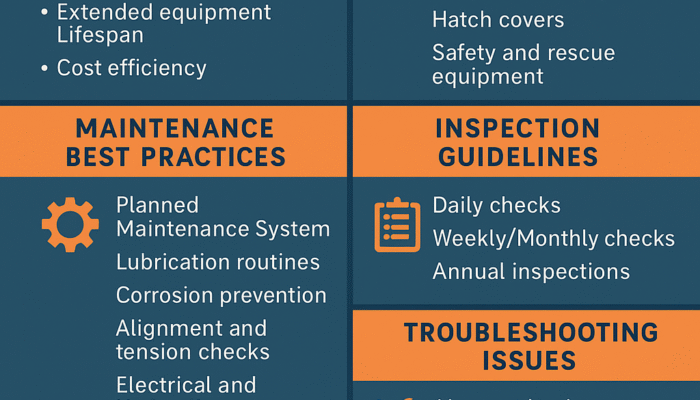 Maintenance of Ship’s Deck Equipment: Best Practices and Inspection Guidelines