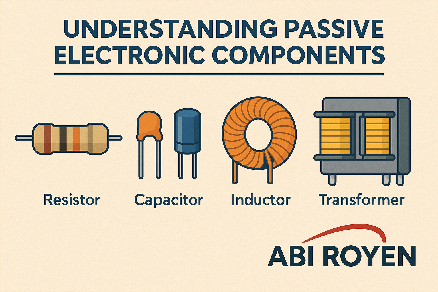 Understanding Passive Electronic Components: Types, Functions, and Applications