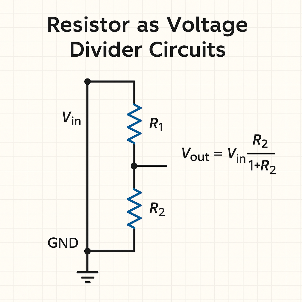 Resistors as Voltage Divider