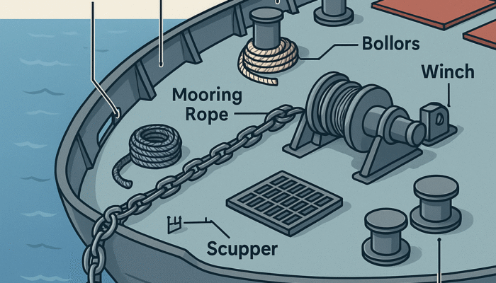 Ship’s Deck Equipment