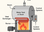 Steam Boilers: Principles, Types, and Industrial Applications