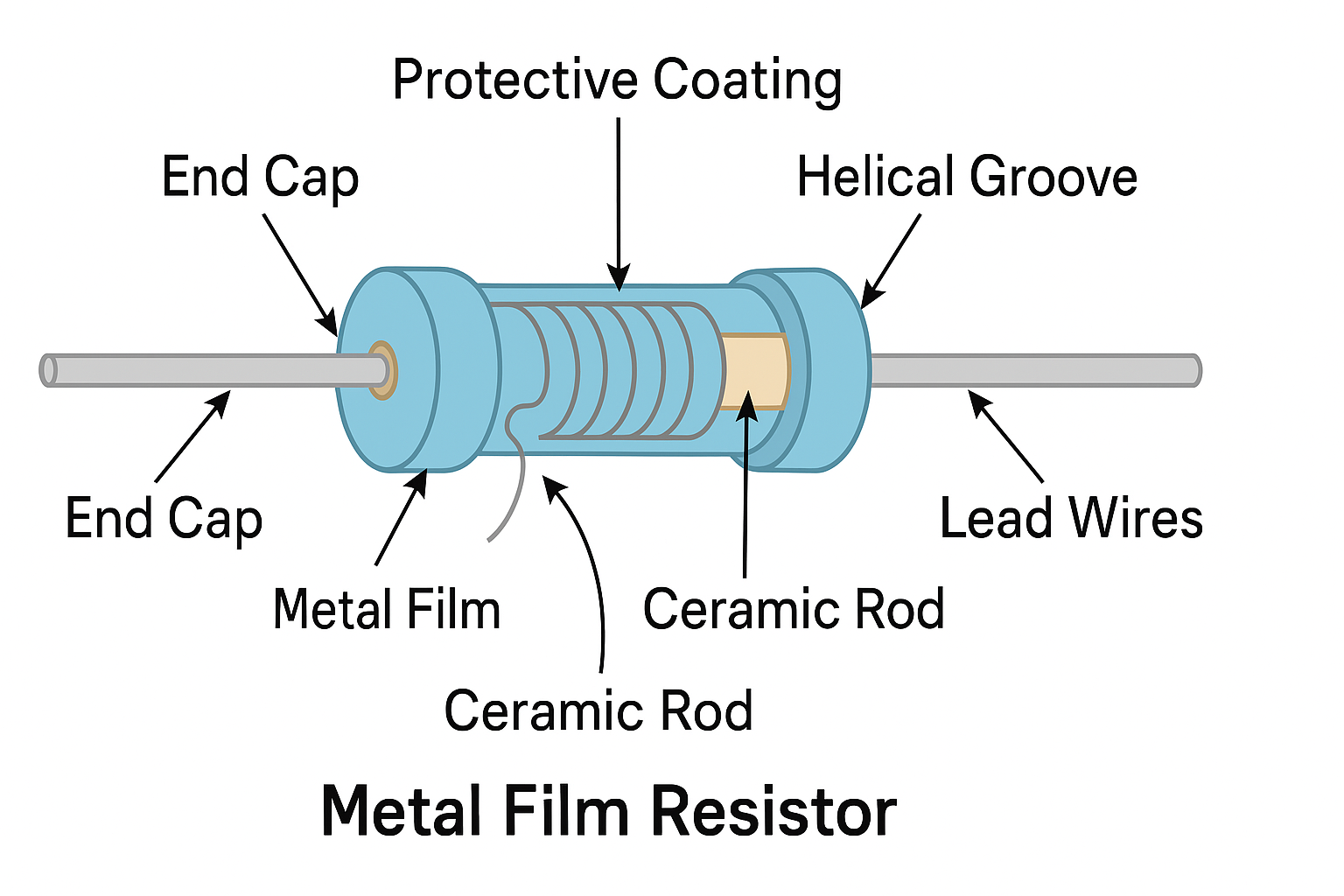 Structure of Metal Film Resistors: A Detailed Guide