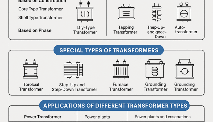 Types of Transformers Guide for Engineers