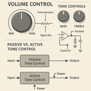 Understanding Volume and Tone Controls in Audio Devices: Functions and Applications