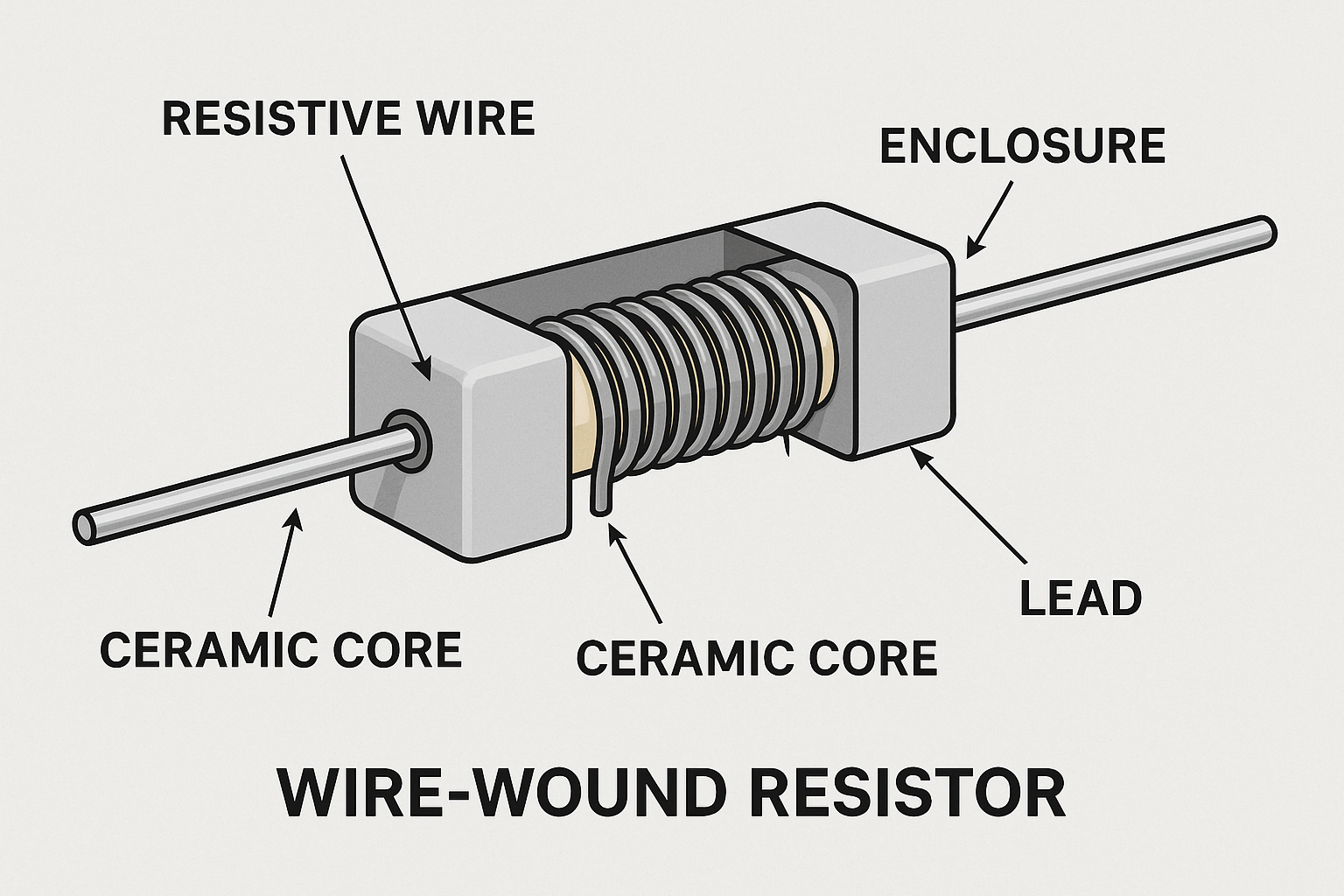 Wire-Wound Resistors Types, Uses & Advantages Explained