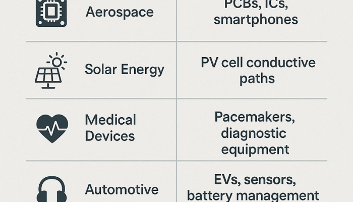 Applications of Silver Conductors in Modern Technology