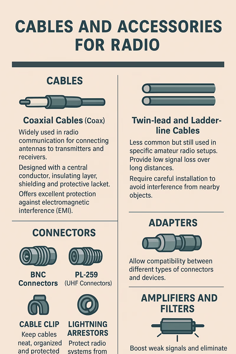 Cables and Accessories Radio