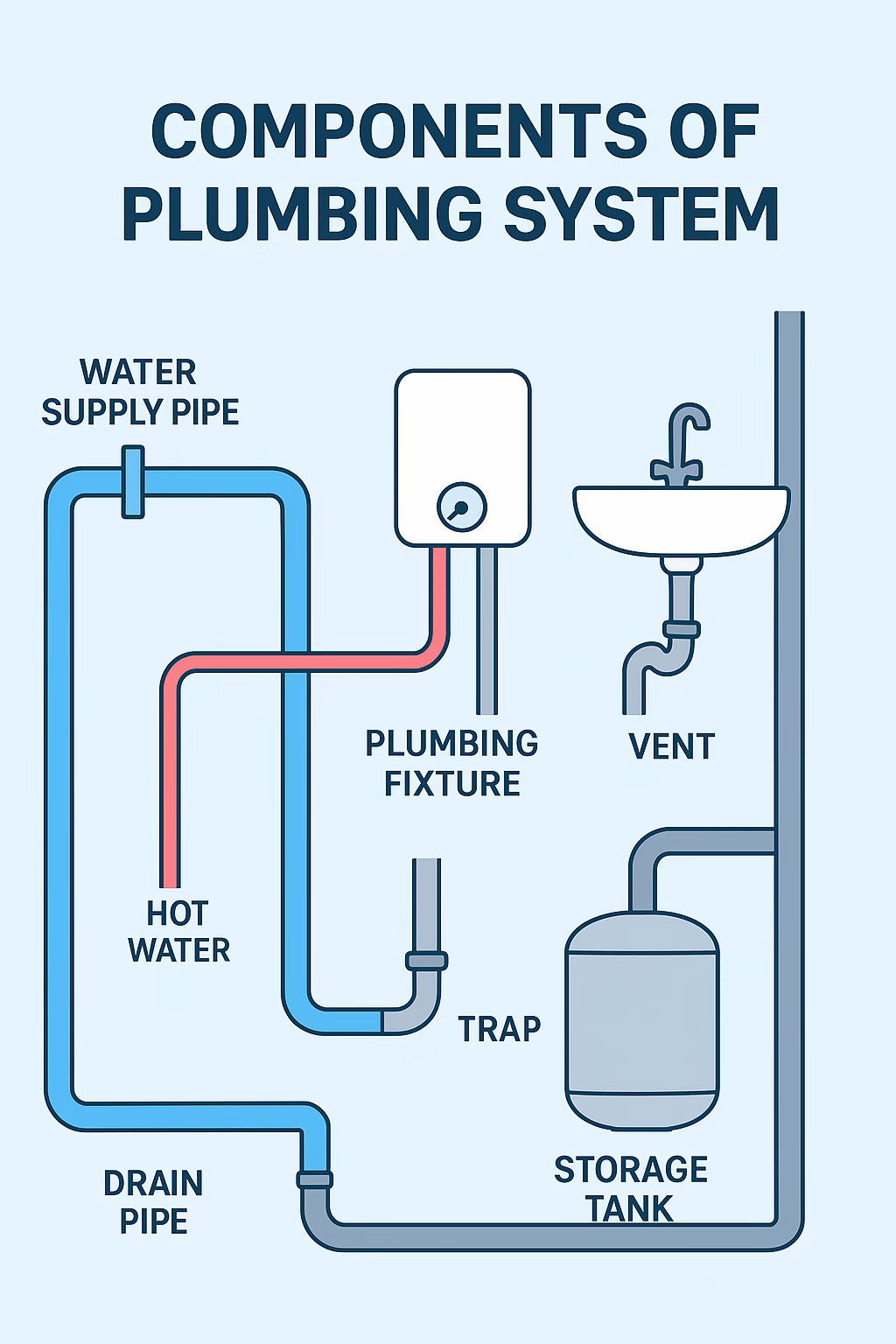 Components of Plumbing System