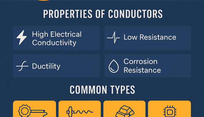 Conductors: Types, Properties, and Applications