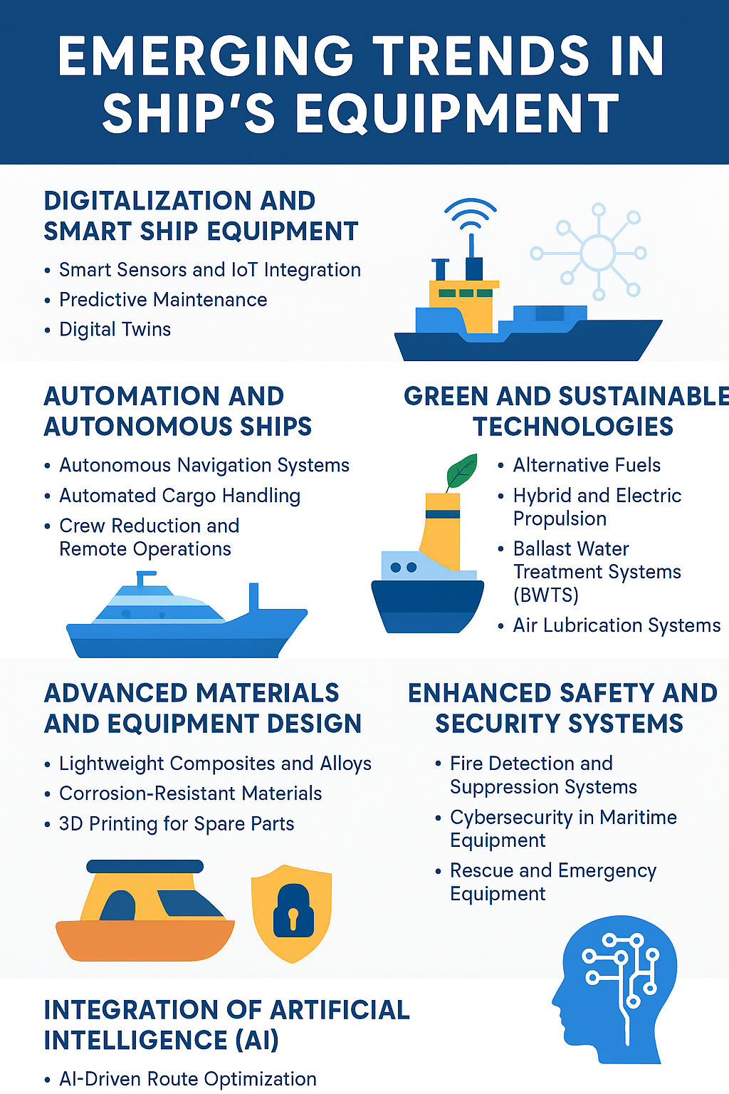 Emerging Trends Ship’s Equipment