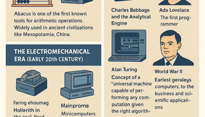 A Brief History of Computers: From Mechanical Devices to Modern Technology