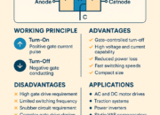 Gate Turn-Off Thyristor (GTO): Working Principle, Applications, and Advantages