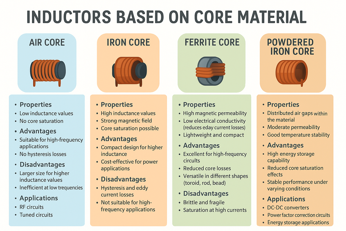 Inductors Based Core Material