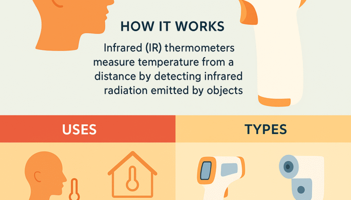 Infrared (IR) Thermometers: How They Work, Applications, and Benefits