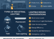 Lighting Systems in Industrial Facilities: Efficiency, Safety, and Innovation