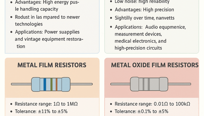 Main Types of Fixed Resistors: A Comprehensive Guide