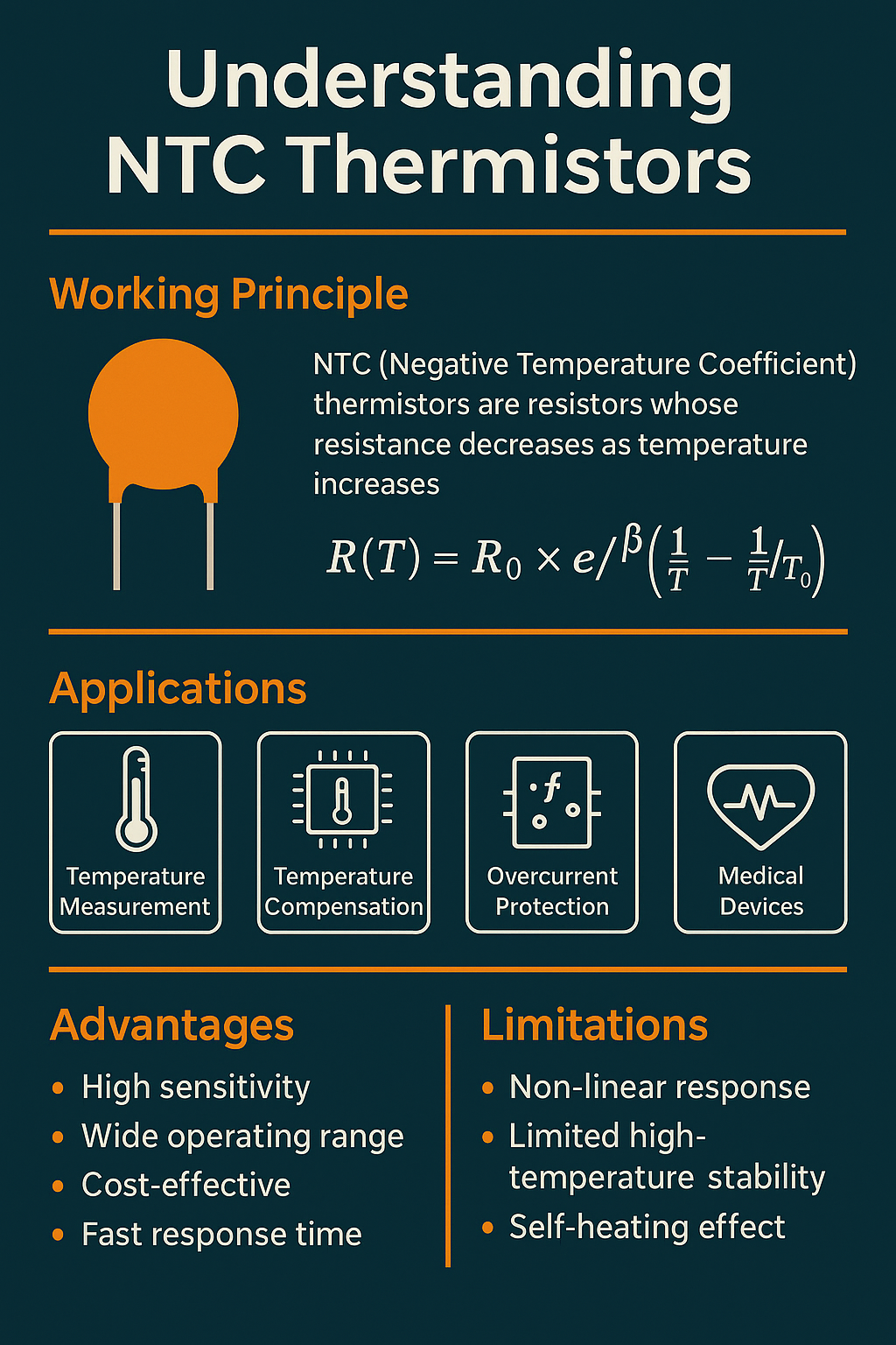 NTC thermistors