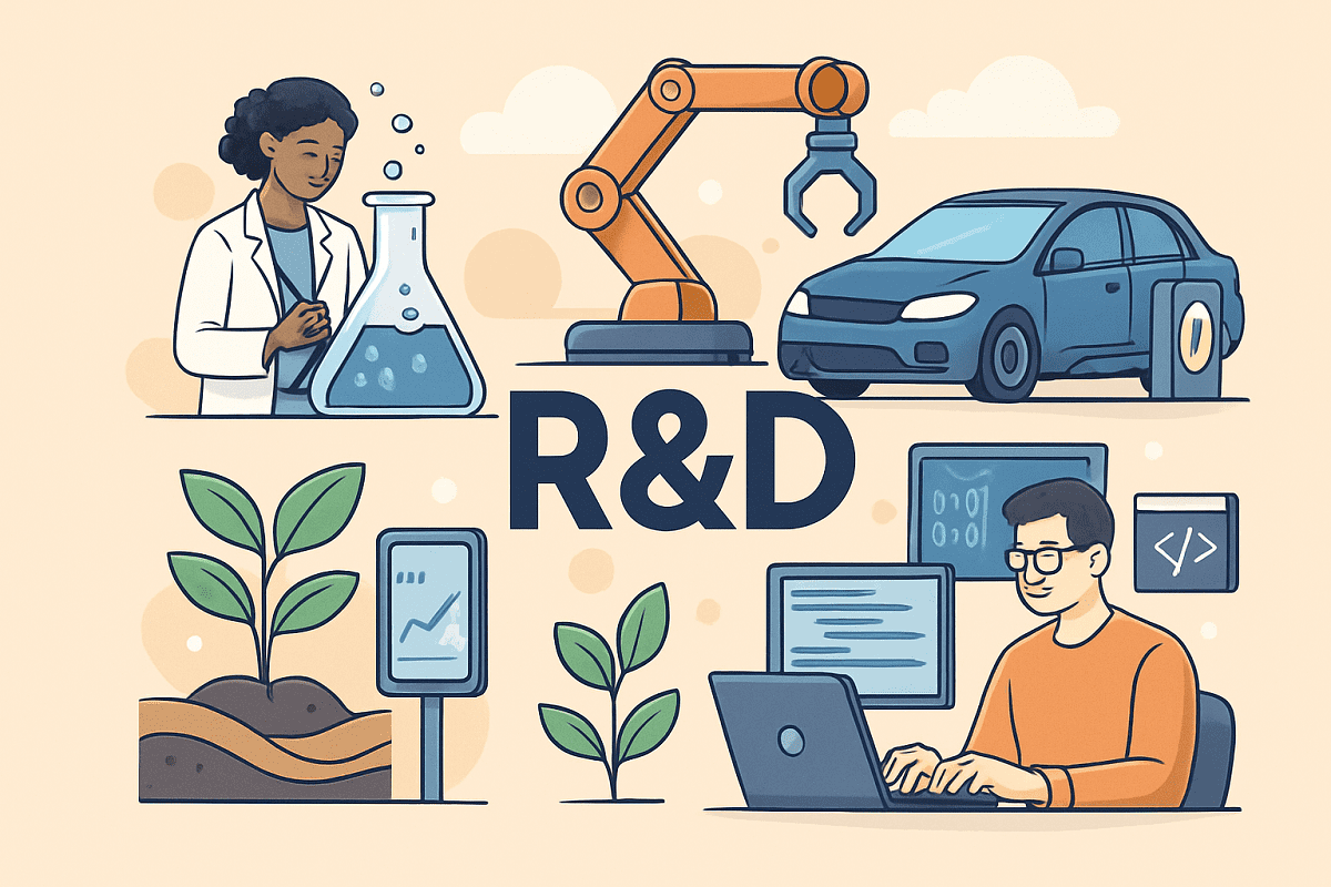 R&D in Different Industries