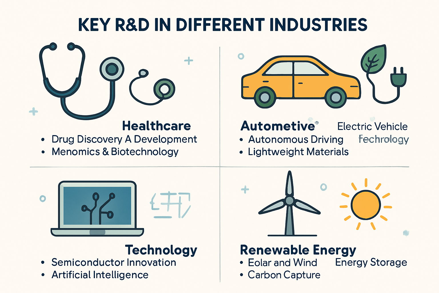 Key Research and Development (R&D) Drivers Across Different Industries