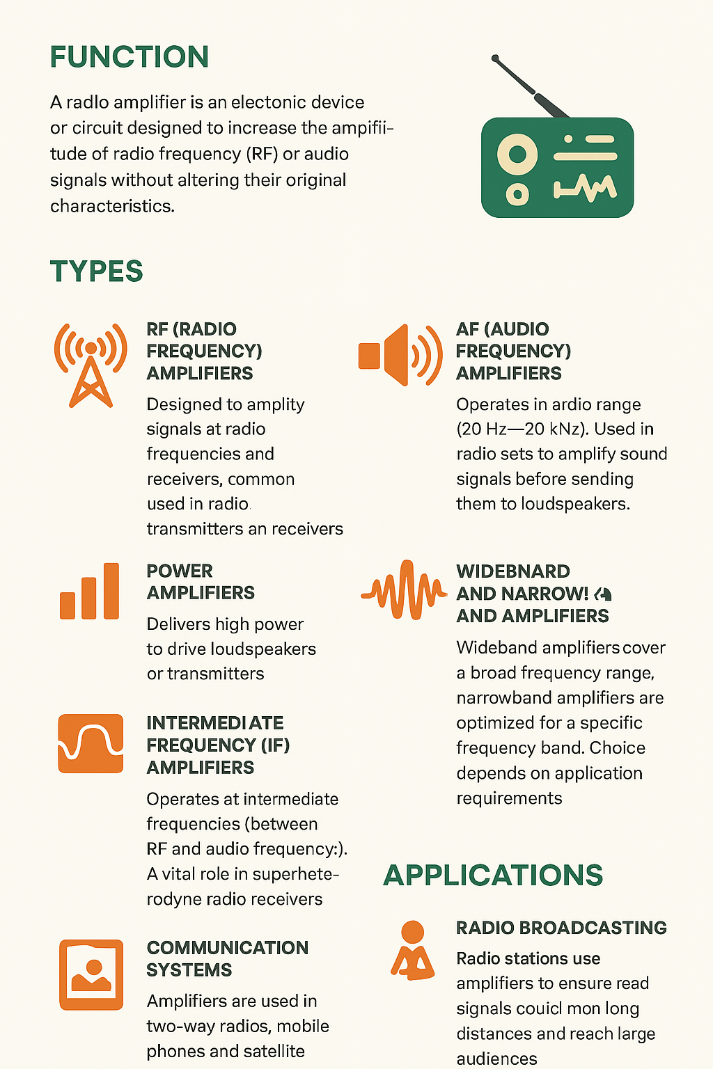 Radio Amplifiers