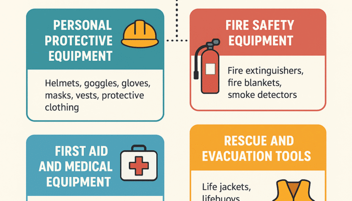 Safety and Life-Saving Equipment: Essential Tools for Protection and Emergency Preparedness
