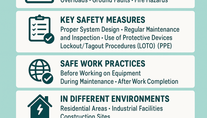 Safety in Electrical Systems: Essential Practices for Protection and Reliability