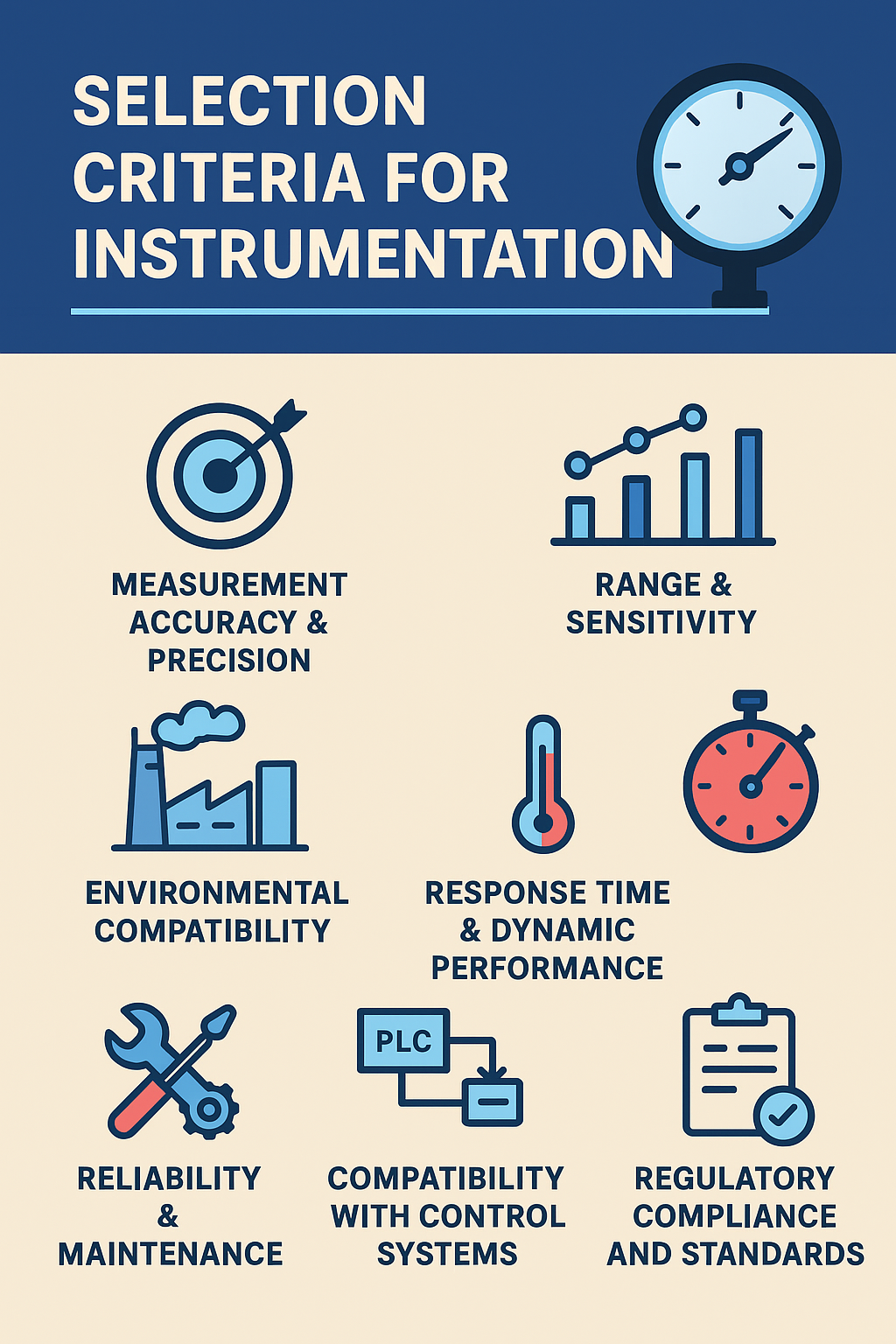 Selection Criteria for Instrumentation: Key Factors for Optimal Performance