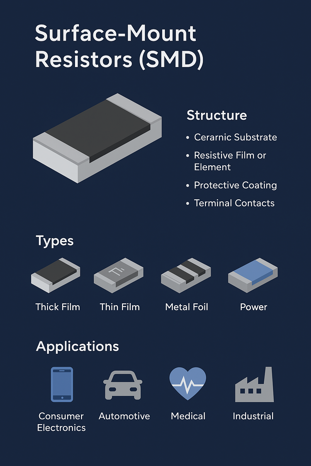 Surface-Mount Resistors (SMD)