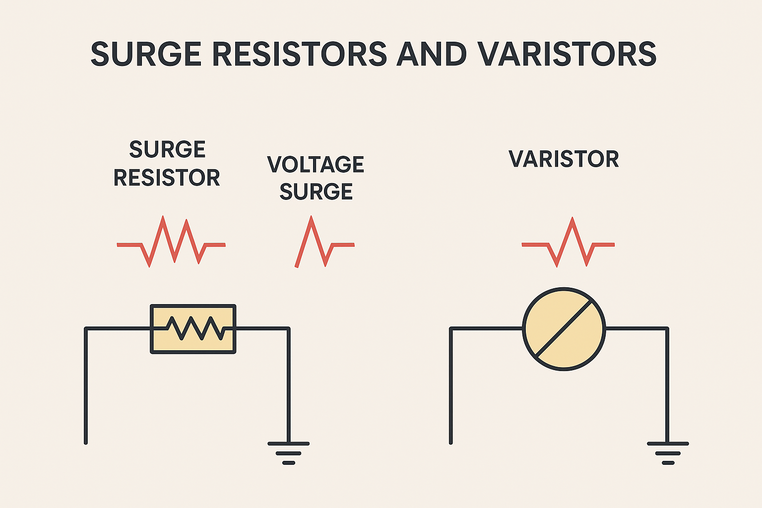 Surge Resistors Varistors