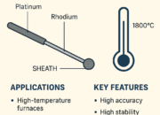 Thermocouples Type B (Platinum / Rhodium): High-Temperature Measurement for Industrial Applications