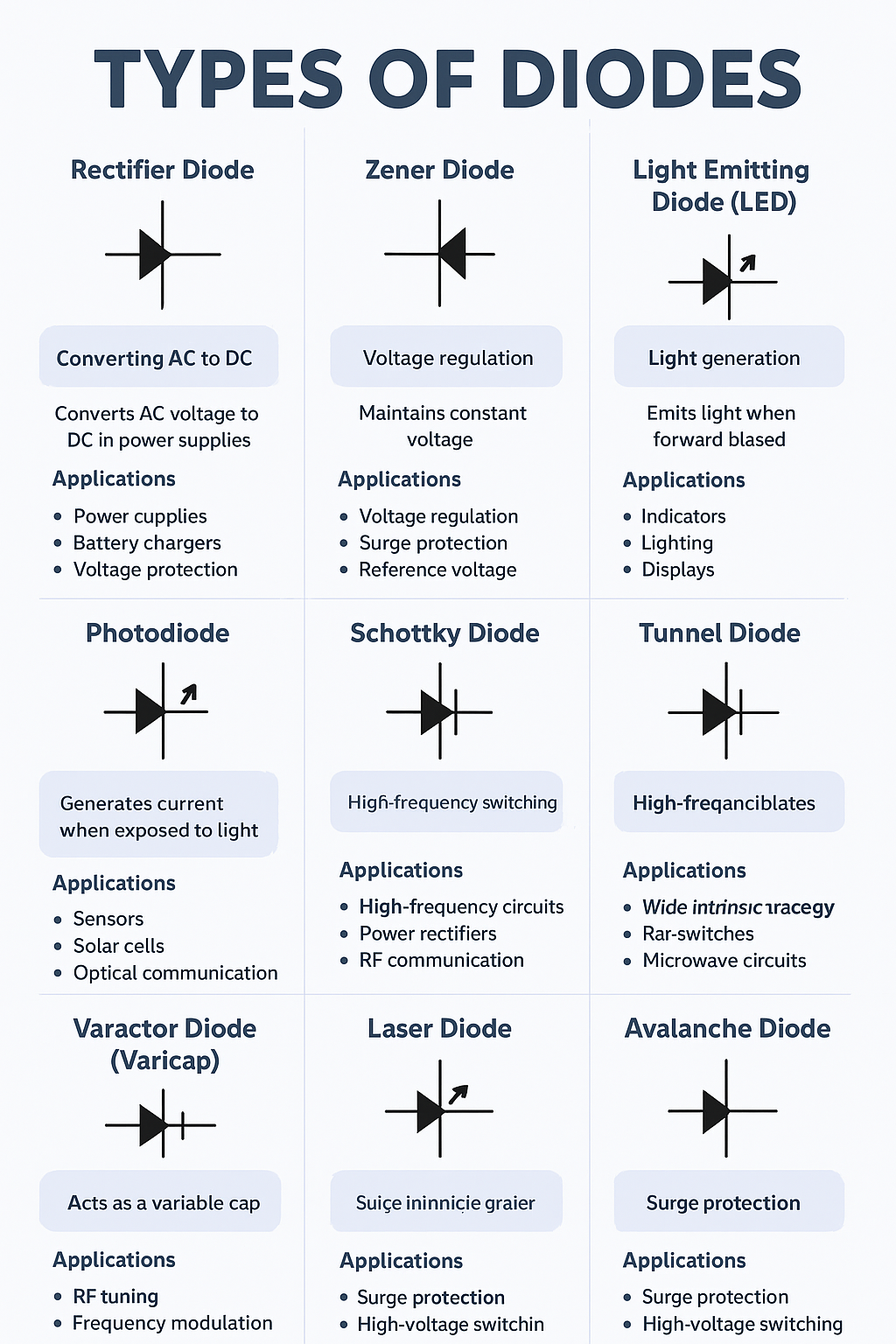 Types of Diode
