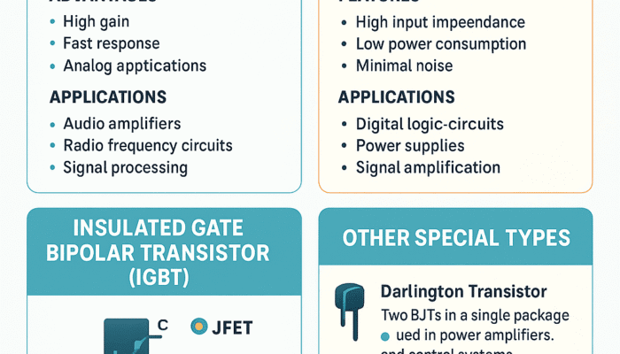 Types of Transistors: A Complete Guide to Their Functions and Applications