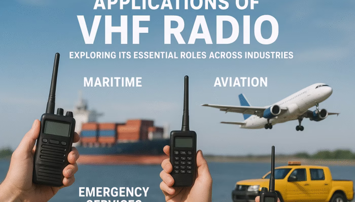Applications of VHF Radio: Exploring Its Essential Roles Across Industries