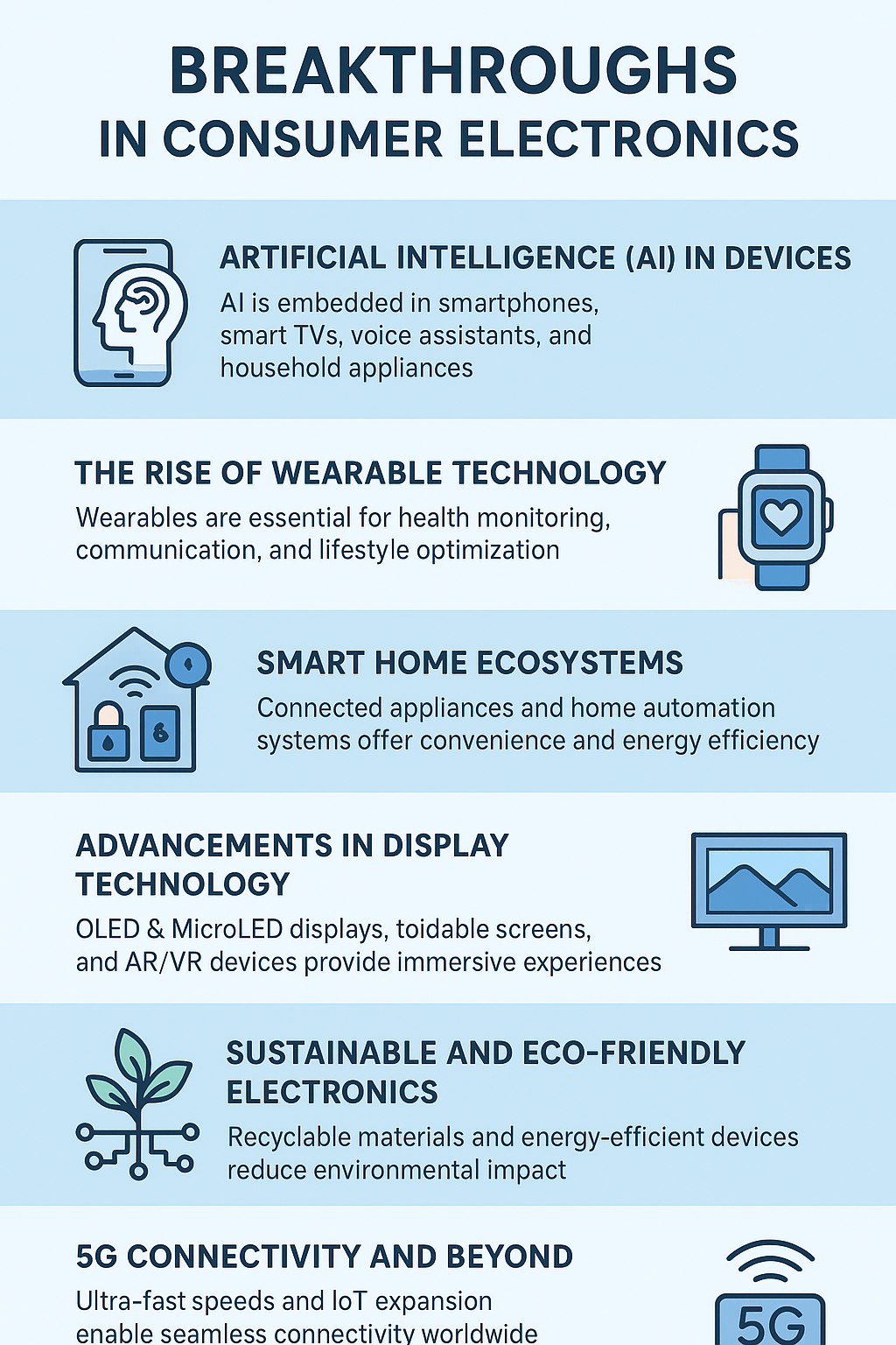 Breakthroughs in Consumer Electronics