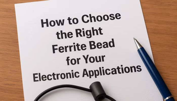 How to Choose the Right Ferrite Bead for Your Electronic Applications