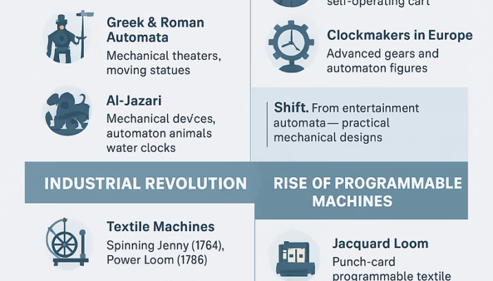 Early Beginnings of Automation: How Machines Started Replacing Manual Labor