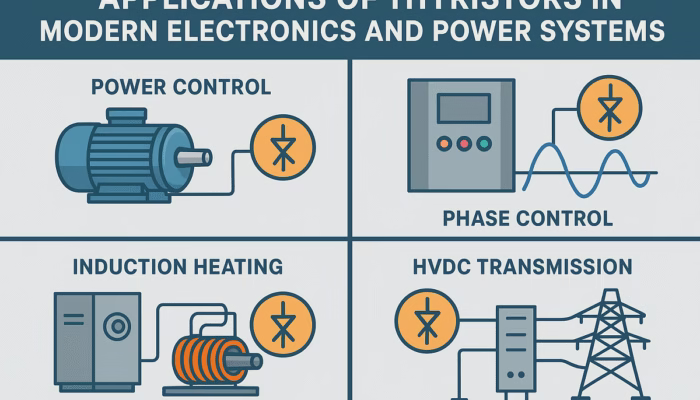 Applications of Thyristors in Modern Electronics and Power Systems