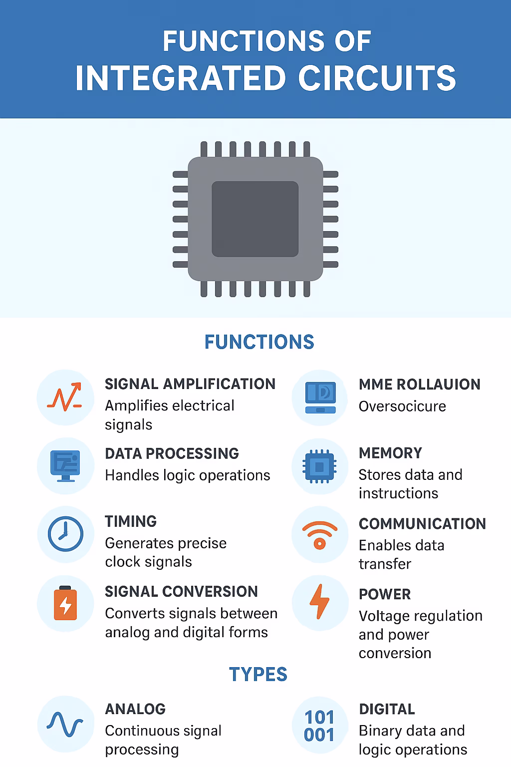 Functions of Integrated Circuits: A Complete Guide for Modern Electronics